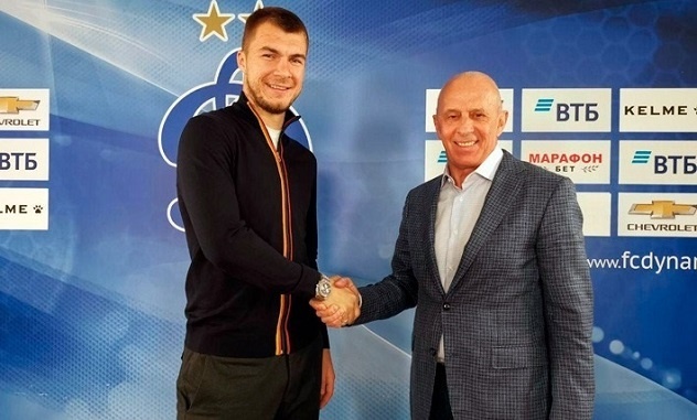 Николай Комличенко! Фото ФК Динамо