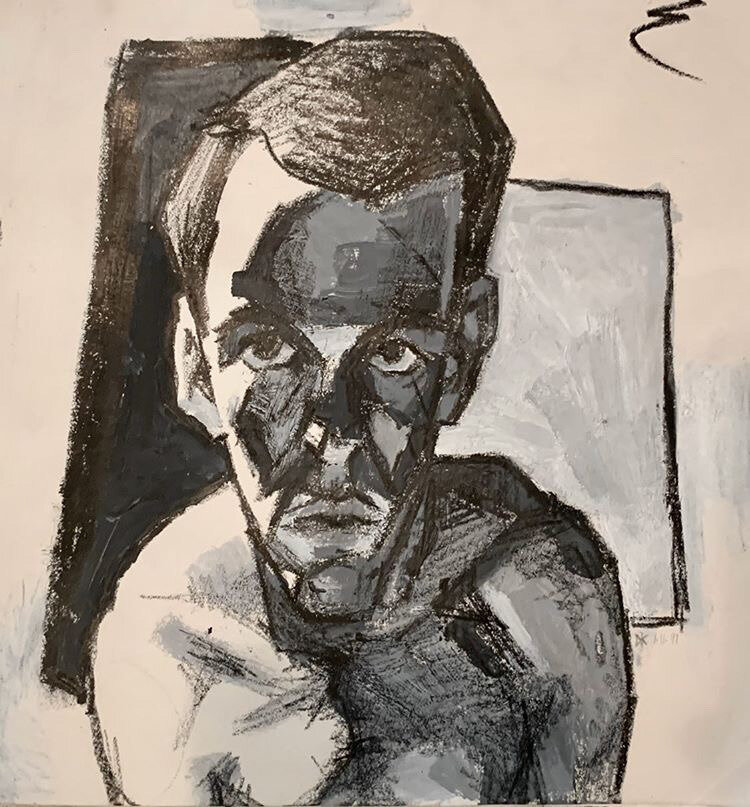 Такой вот автопортрет Купер прислал для читателей «Супер!»