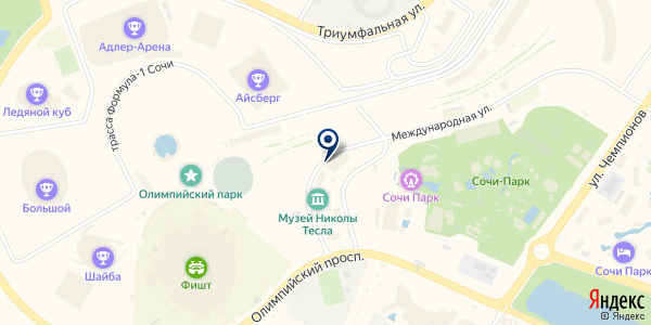 Сочи музей тесла олимпийский парк