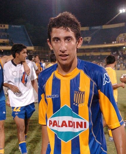 Молодой Анхель Ди Мария в "Росарио Сентраль"