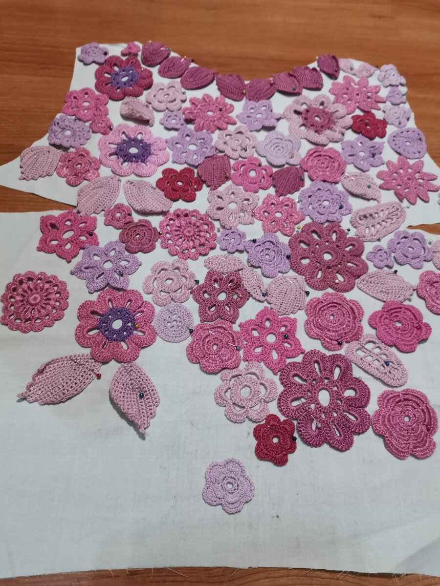 Вяжу кружево. 