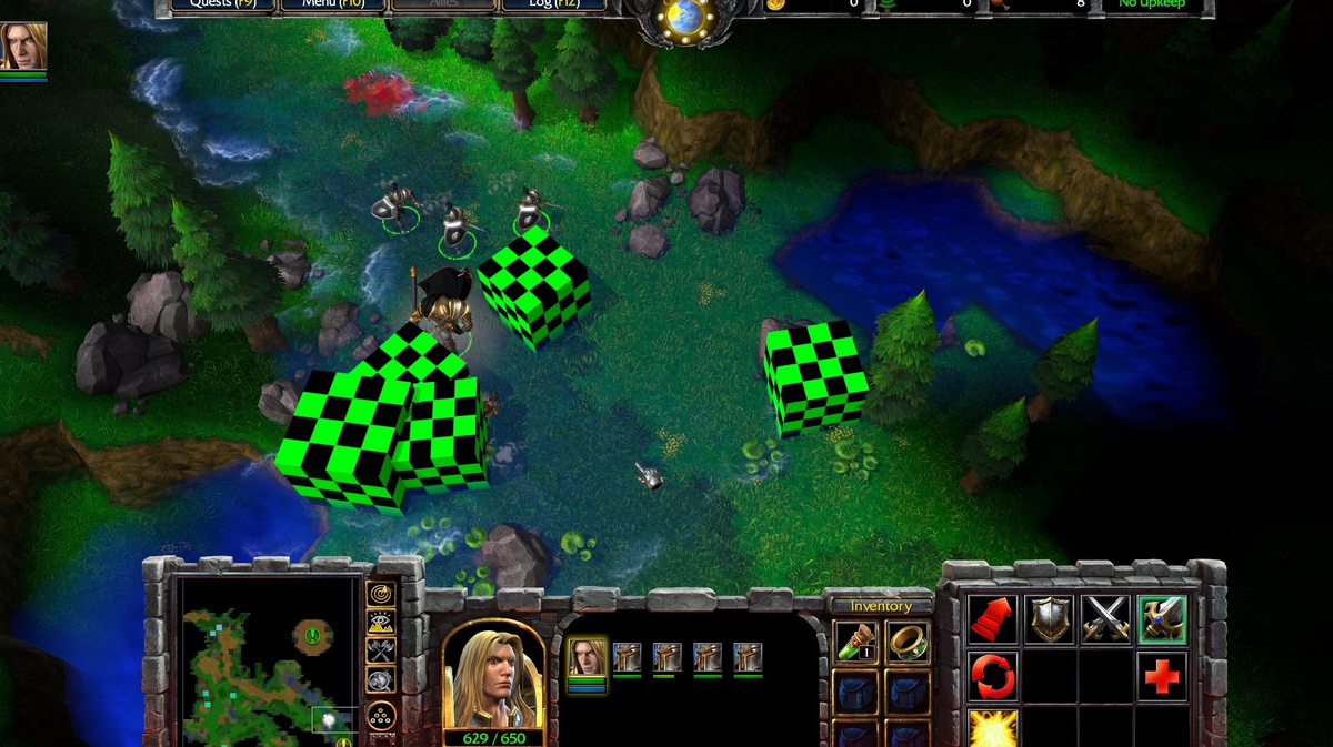 Баг в Warcraft III: Reforged
