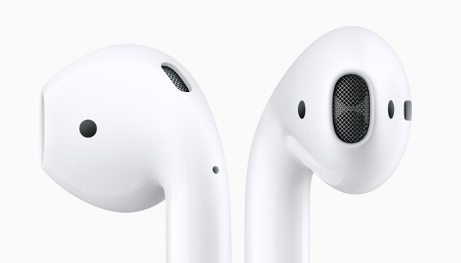 отверстия на корпусе AirPods