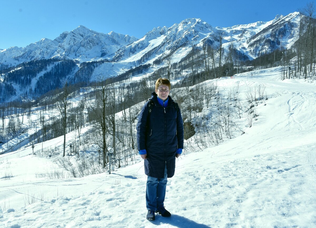 Горы, снег - красота!