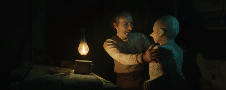 Кадр из фильма "Пиноккио".