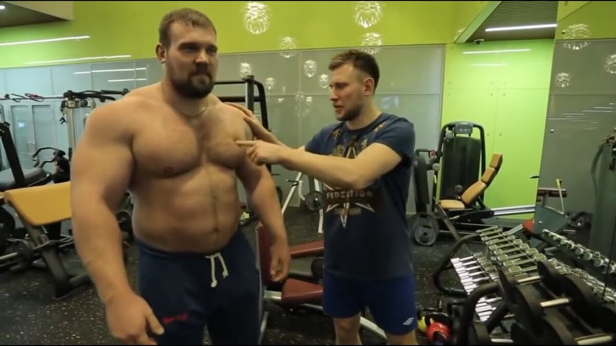 Российский богатырь Кирилл Сарычев.