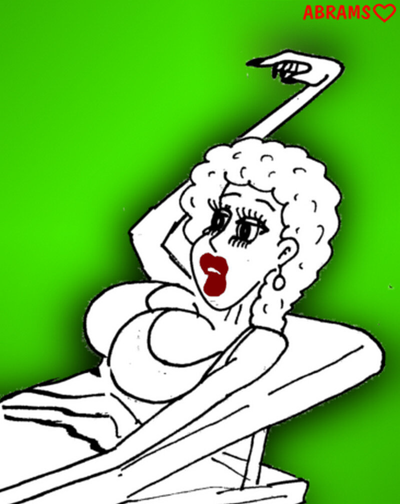 Карикатура-работа автора канала "Любовь - зла". ©All rights reserved