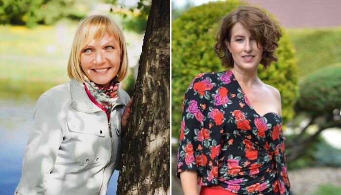 Стильные образы для взрослых леди.