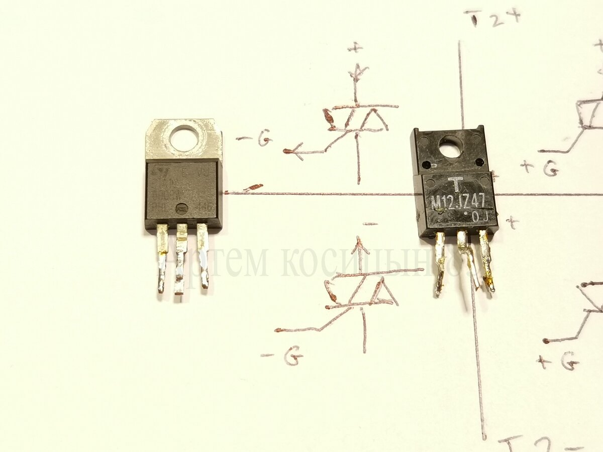 Bta16 600b схема