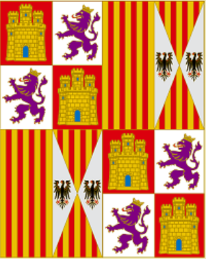 Геральдическое знамя в 1475-1492 годах.