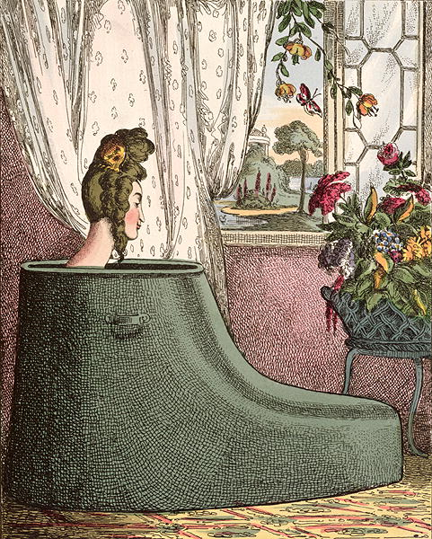Принять ванну в XIX веке