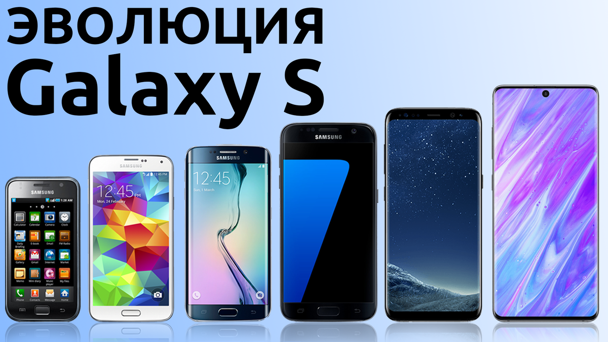 Эволюция Samsung Galaxy S | Техно Гарри | Дзен