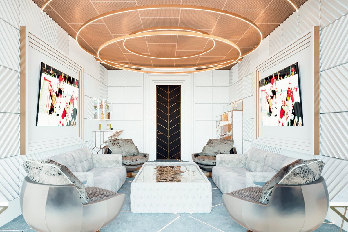 Согласованная 3D модель, выполненная архитекторами студии