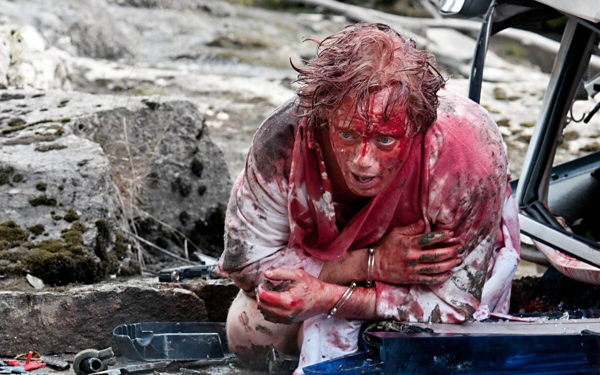 Аксель Хенни в роли Роджера Брауна. Кадр из фильма "Охотники за головами". Изображение взято из свободного источника