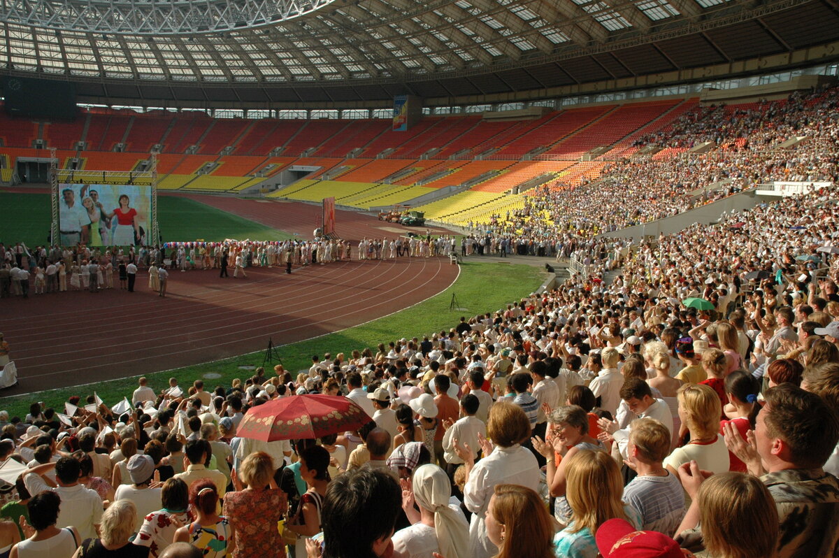 Семинар в Лужниках, Москва. Фото автора.