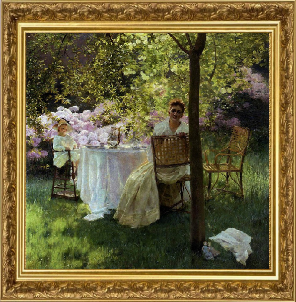 Гастон де Ла Туш, «Пионы», 1890