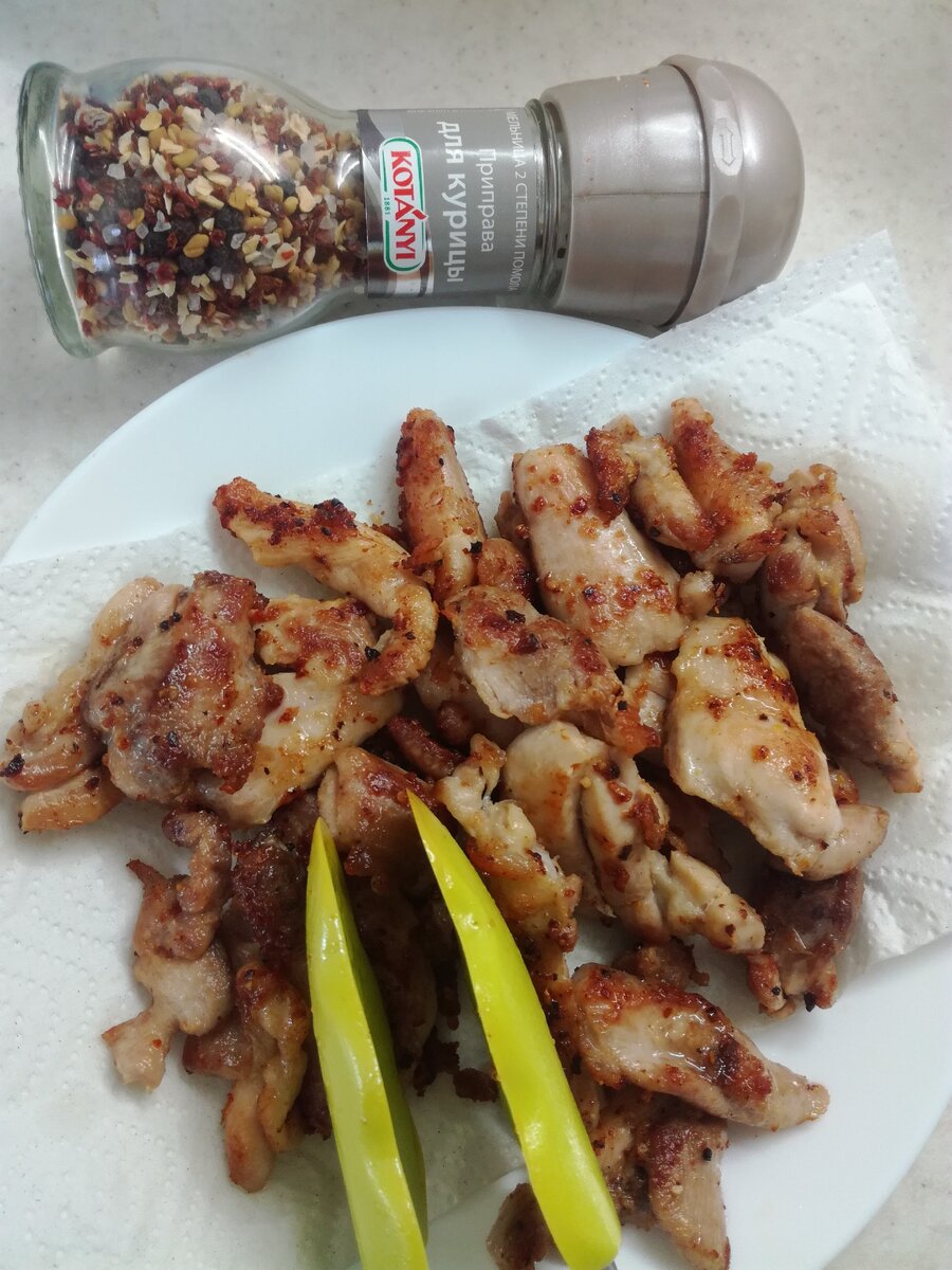 Жарим курицу