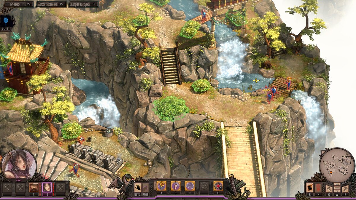 Горные водопады