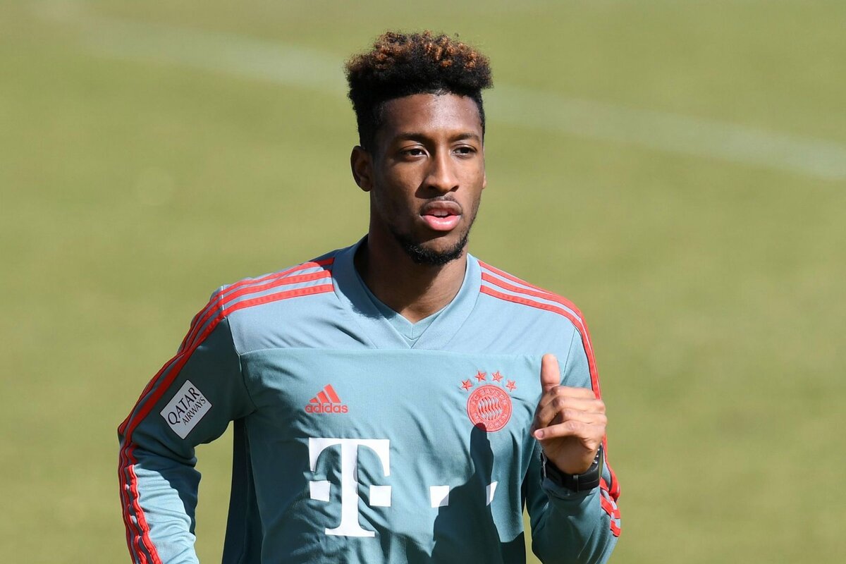 Кингсли Коман  в составе "Баварии"