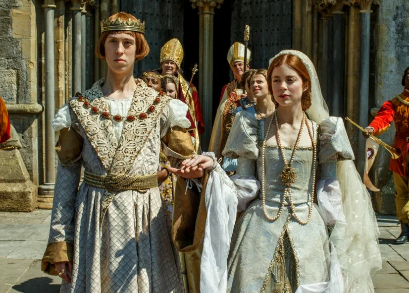 Свадьба с принцем Артуром, кадр из сериала "Испанская принцесса"