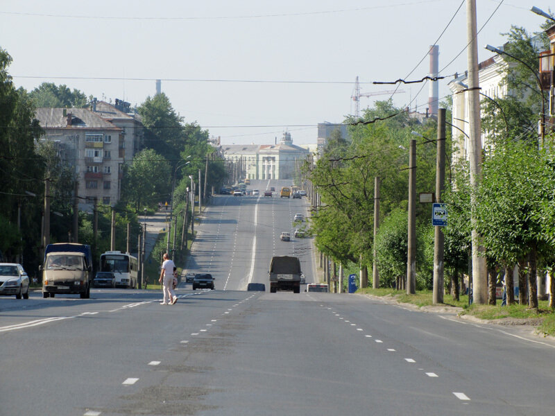 Улица Ленина г. БЕРЕЗНИКИ. 