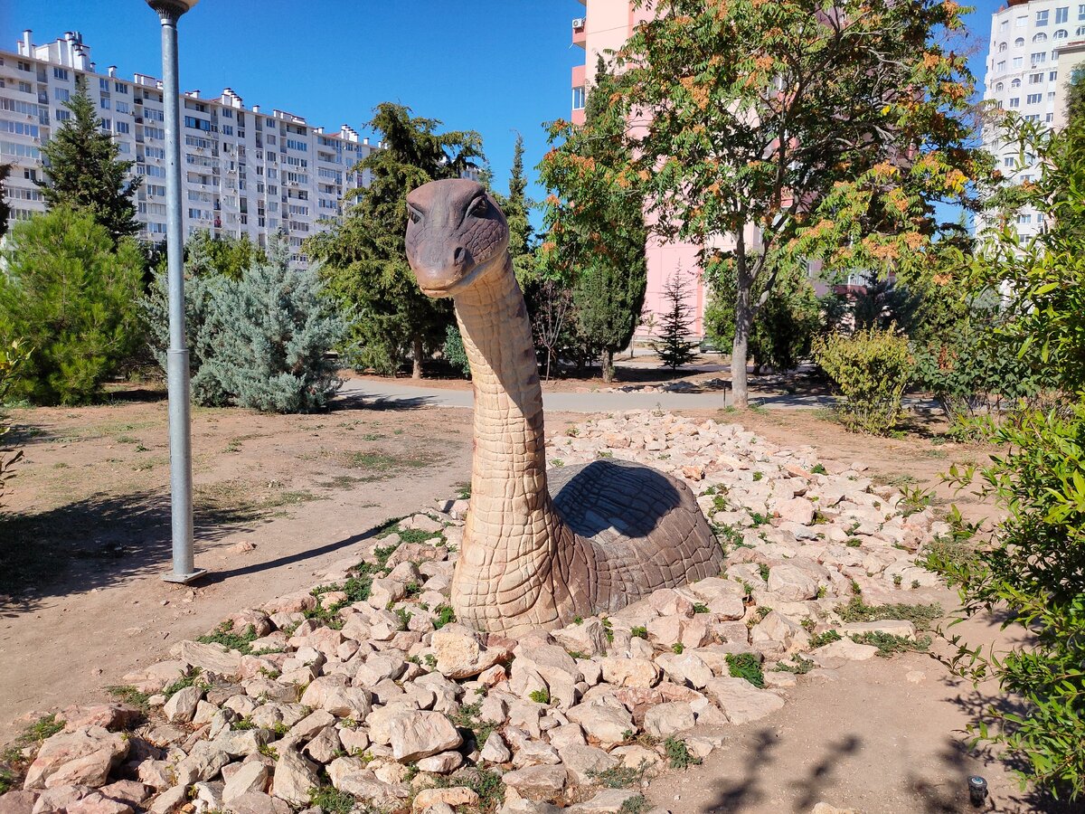 Идеальный динозавр для фото