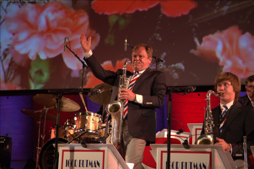 Игорь Бутман в Штаб-квартире ЮНЕСКО, 26 мая 2015 года, Париж, Франция