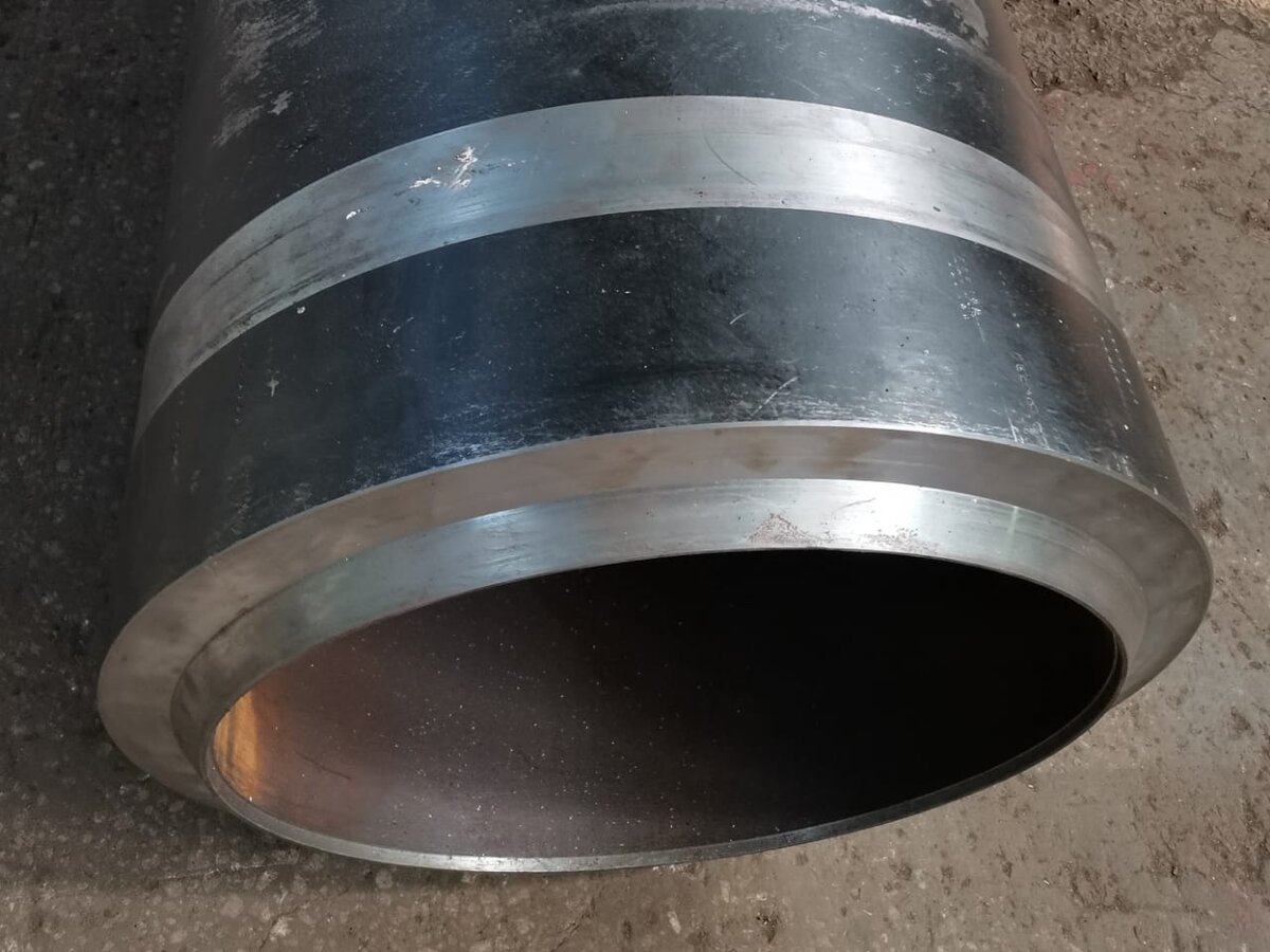 Торцевание трубной продукции - труба бесшовная 550х25 мм для нужд АО "ГАЗПРОМ"