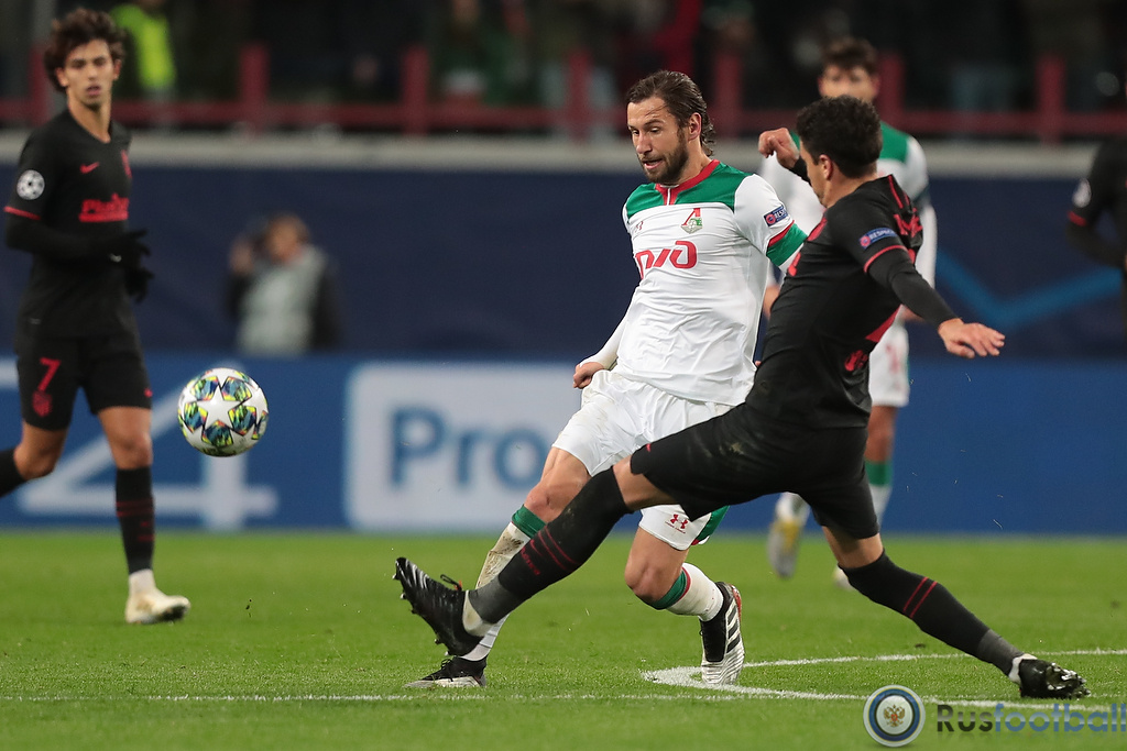 Локомотив 0:2 Атлетико (1 октября 2019 года)