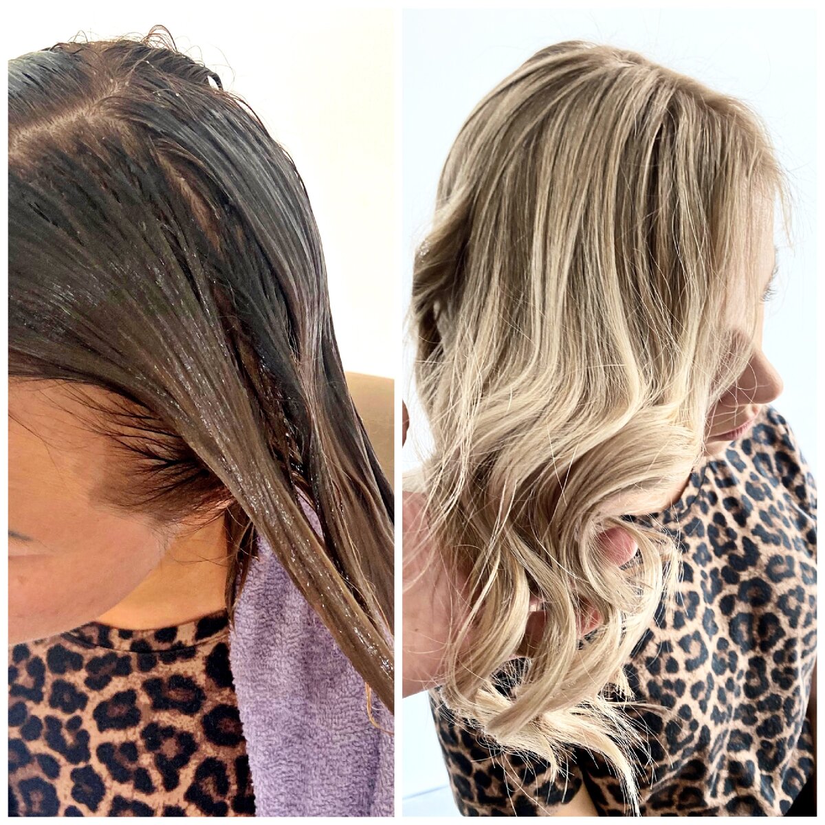 Окрашивание демиперманентным красителем тонких волос