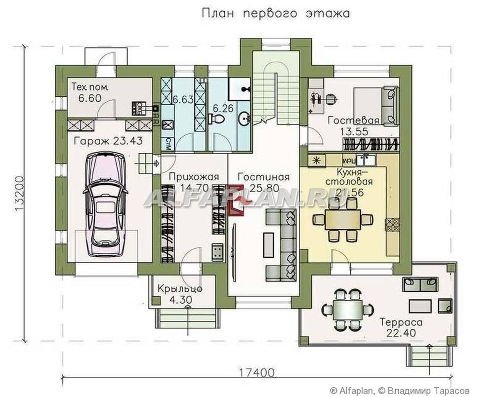 Проект дома 663B 