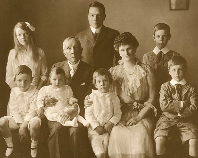 Семья Джона Рокфеллера