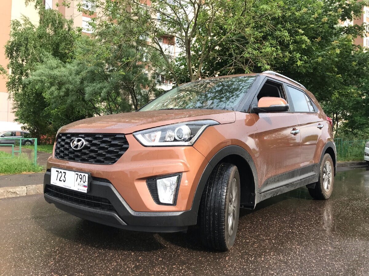 Hyundai Creta в полной комплектации 2,0. Из личного архива