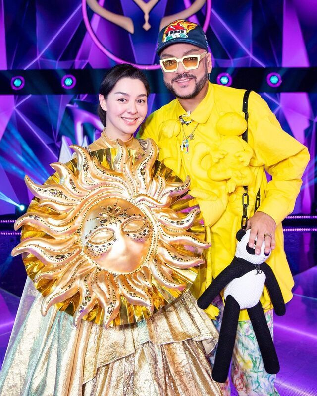 Марина Кравец (Солнце) с Филиппом Киркоровым (фото с инстаграма)