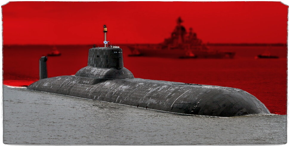 Источник: Алексей Акентьев. На фото единственный оставшийся в строю РПКСН проекта 941 "Акула" - по задумке должен был быть перевооружён под "Барк", а в дальнейшем основным носителем задумывался "Борей".