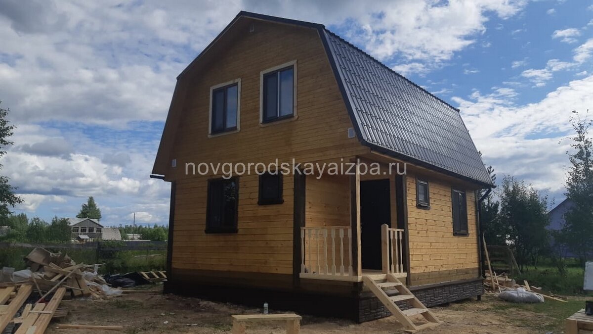 Дом из бруса