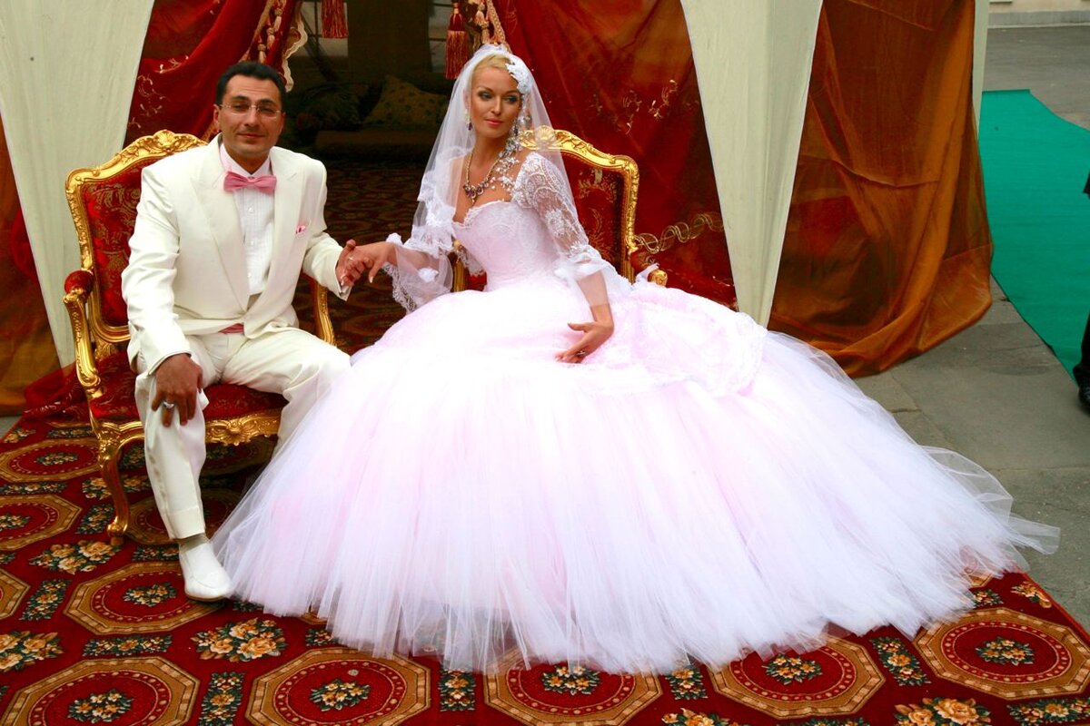 Свадьба Анастасии Волочковой и Игоря Вдовина (2007 г.). Фото: Жданов Анатолий/КП