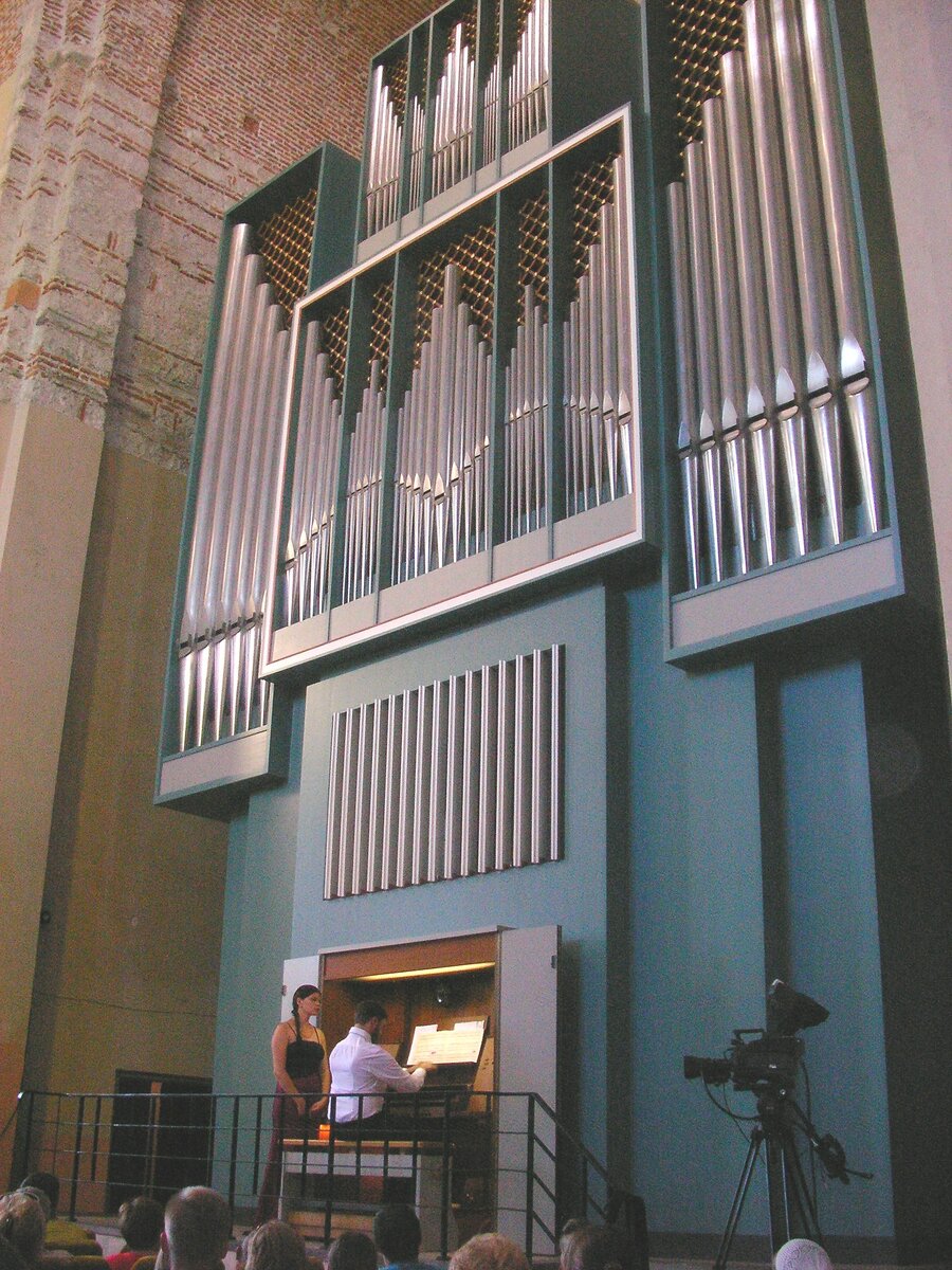 Лауреат международных конкурсов солист Абхазской Государственной филармонии органист Лука Гаделия