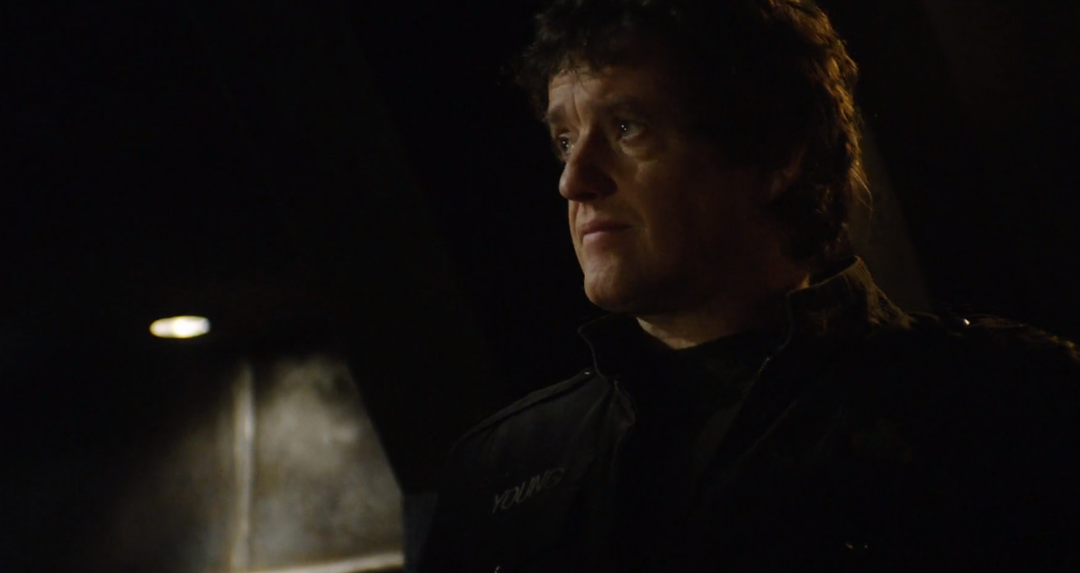 обработанный скриншот из сериала Звезные врата: Вселенная