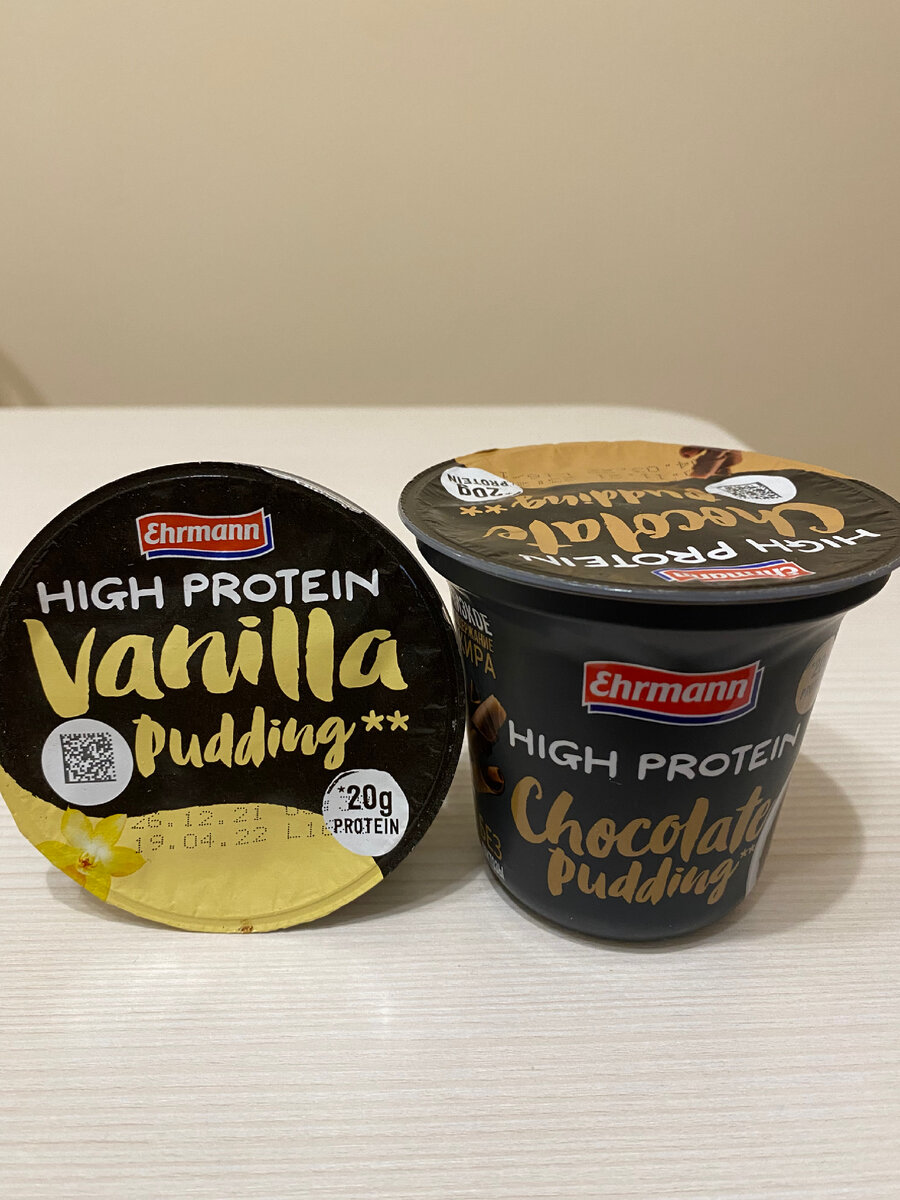 Протеиновый пудинг от Ehrmann