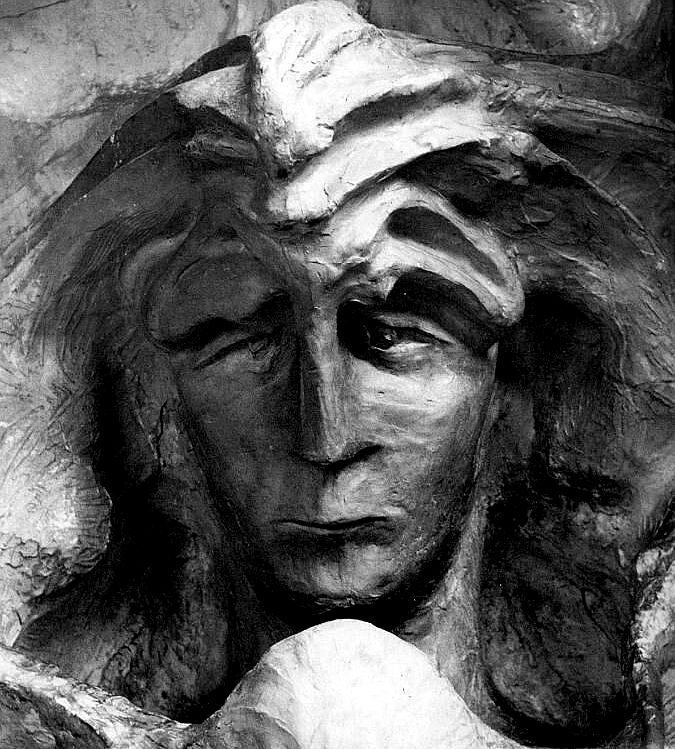 Люцифер, скульптура Р. Штайнера