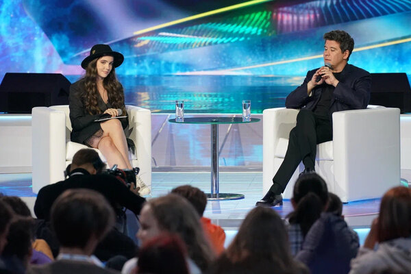 Денис Мацуев на просветительском марафоне "Знание". Фото © Предоставлено LIFE