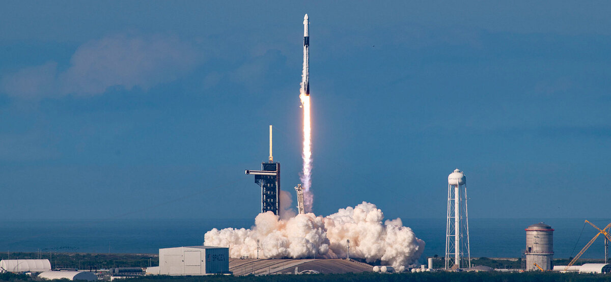 Пуск ракеты-носителя Falcon 9 миссия "CRS-26" 26 ноября 2022 года, фото SpaceX 