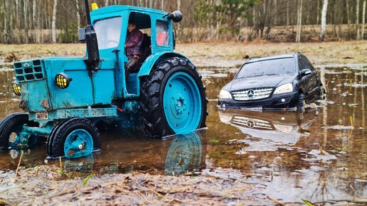 Я ПОЖАЛЕЛ, что поехал туда! ... История о том, как ML500 4x4 пробивался через болота. RC OFFroad