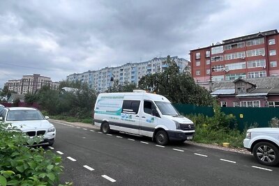    Мобильная экологическая лаборатория в Сергиевом Посаде © Пресс-служба Министерства экологии и природопользования Московской области
