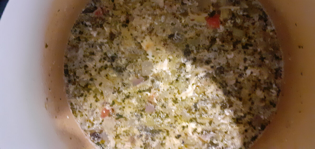 Овощное рагу в кастрюле