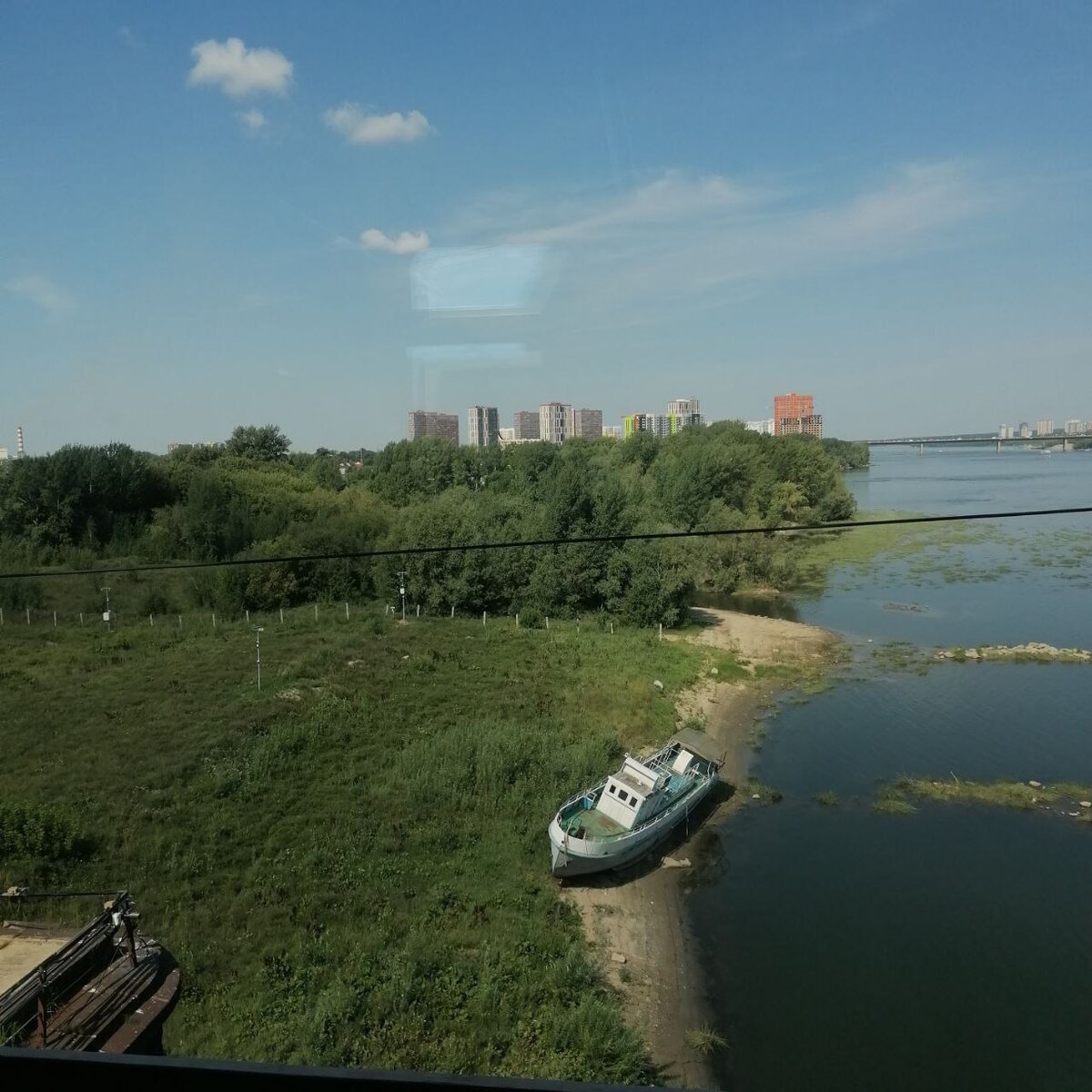 Чудесный вид из окна. Романтика!