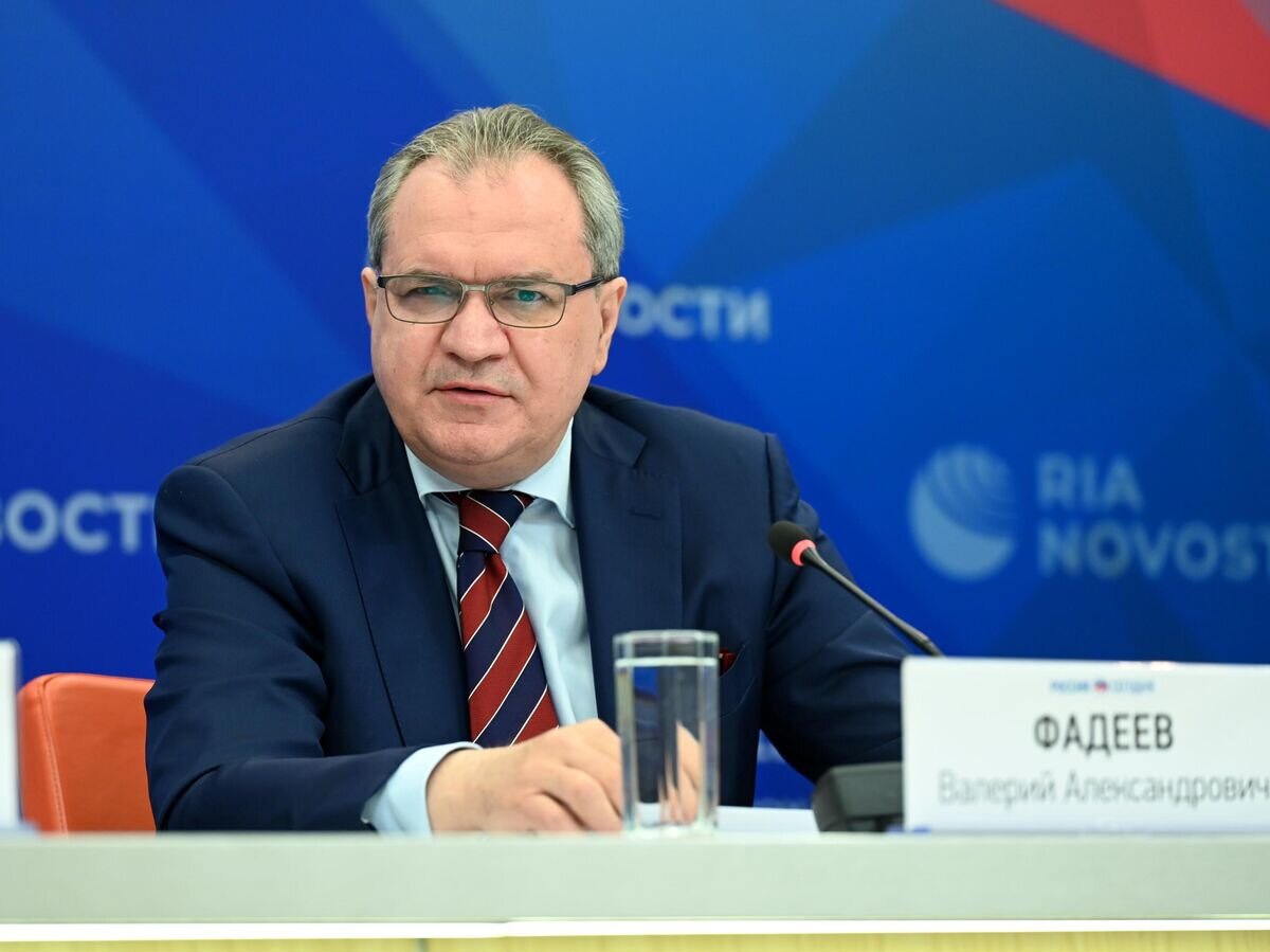    Советник Президента РФ, председатель Совета при Президенте РФ по развитию гражданского общества и правам человека Валерий Фадеев © РИА Новости / Нина Зотина