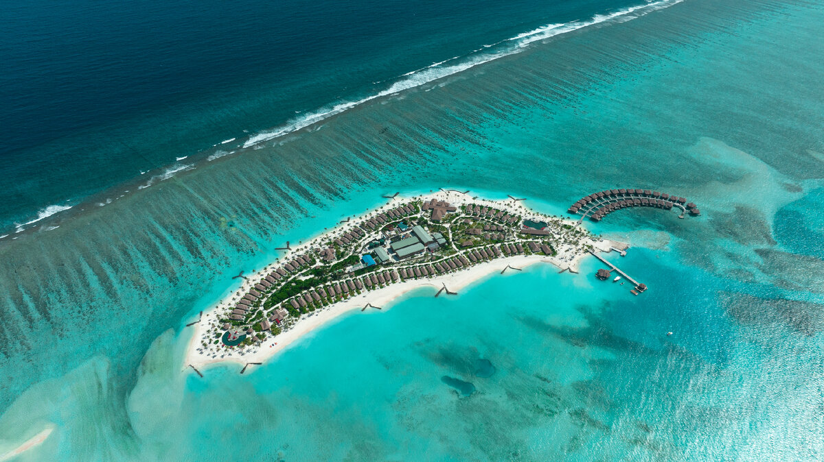 Dusit Thani Maldives Лагуна