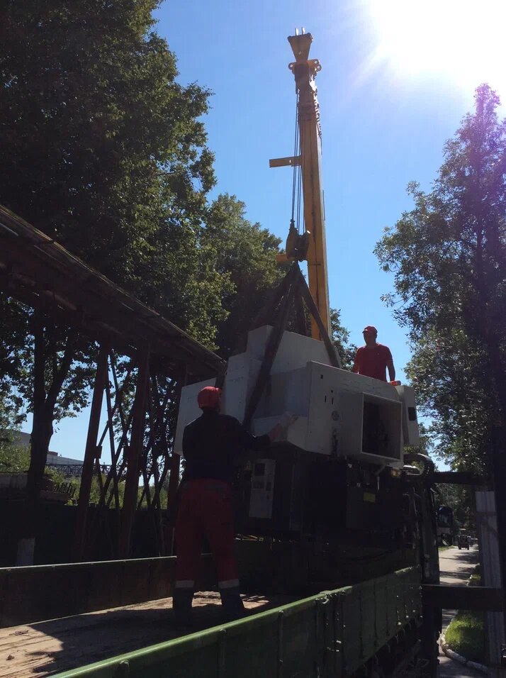 Такелаж металлообрабатывающего оборудования, обрабатывающих центров в Томске